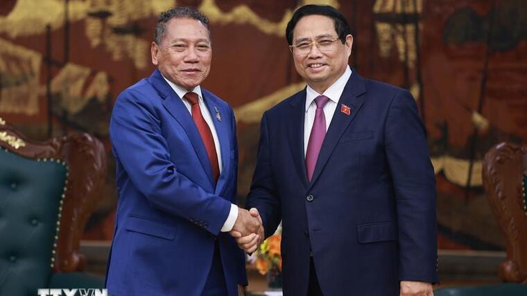 Quần đảo Solomon muốn nhập khẩu gạo và nguyên vật liệu từ Việt Nam