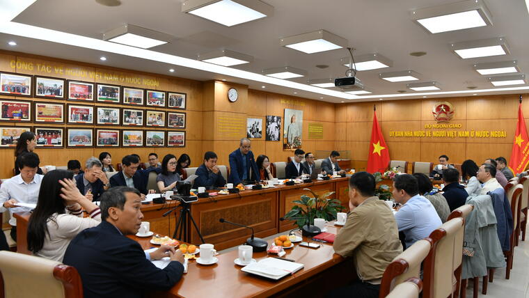 Ủy ban Nhà nước về người Việt Nam ở nước ngoài tổ chức Hội nghị công tác với các đồng chí dự kiến được tiến cử Trưởng Cơ quan đại diện năm 2025