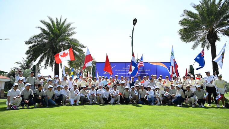 Gần 100 golf thủ kiều bào dự Giải golf người Việt Nam ở nước ngoài toàn thế giới lần thứ 8 năm 2026