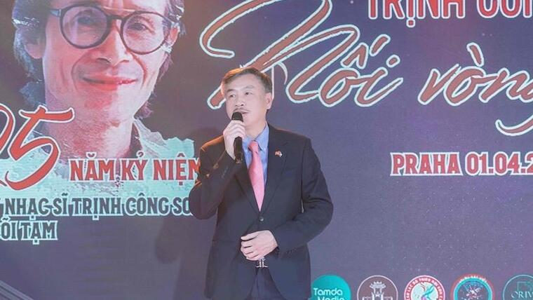 Đêm nhạc Trịnh Công Sơn lan tỏa yêu thương, kết nối cộng đồng người Việt tại Séc