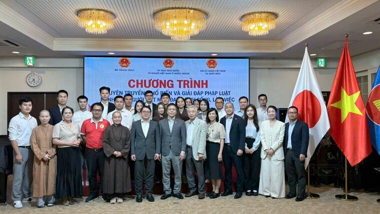 Tuyên truyền, phổ biến chủ trương của Đảng, giải đáp pháp luật cho cộng đồng người Việt tại Đài Loan (Trung Quốc) và Nhật Bản