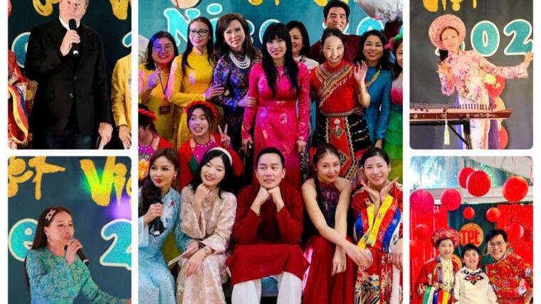 Ấm áp và giàu cảm xúc trong Tết cộng đồng đầu tiên ở Nice