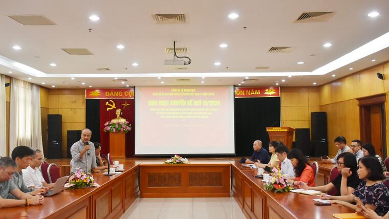 Đảng bộ Ủy ban Nhà nước về người Việt Nam ở nước ngoài tiếp tục tổ chức học tập chuyên đề về Nghị quyết số 23-NQ/TW