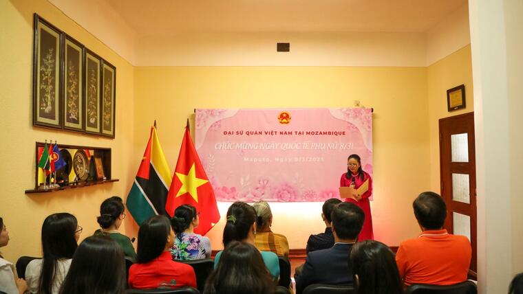 Kỷ niệm ngày Quốc tế Phụ nữ tại Mozambique