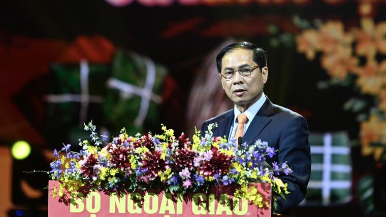 Toàn văn phát biểu Khai mạc Chương trình Xuân Quê hương 2023 của Bộ trưởng Ngoại giao Bùi Thanh Sơn