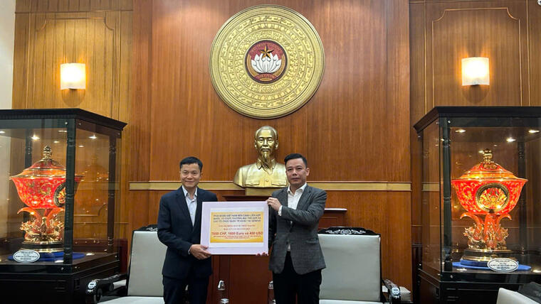 Kiều bào và cộng đồng quốc tế đồng hành cùng Việt Nam khắc phục hậu quả bão lũ