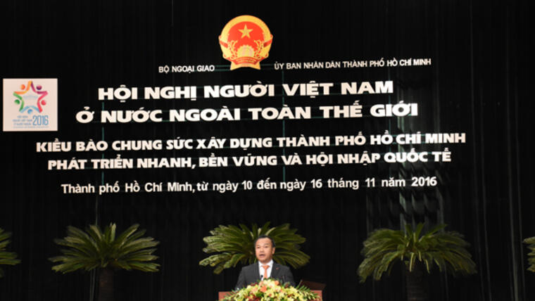 Thư cảm ơn đại biểu kiều bào tham dự Hội nghị người Việt Nam ở nước ngoài tại TP Hồ Chí Minh