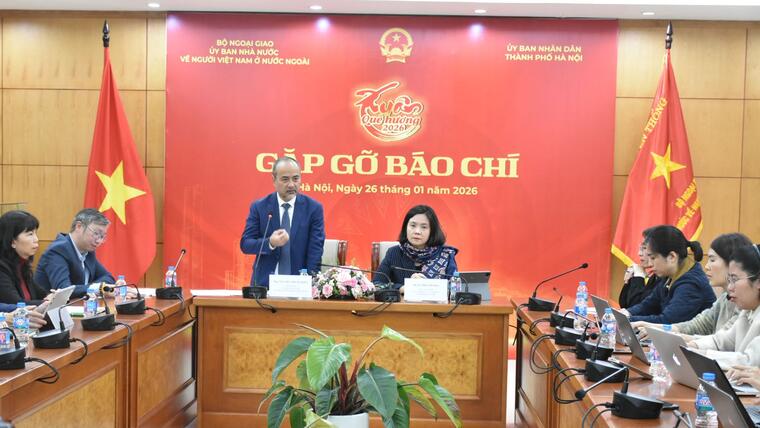 Khoảng 1.500 kiều bào và thân nhân tham dự Chương trình Xuân Quê hương 2026