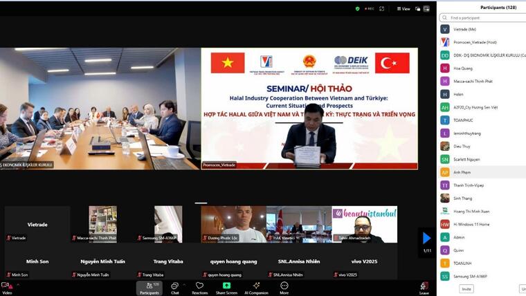 Thúc đẩy xuất khẩu sản phẩm Halal sang thị trường Thổ Nhĩ Kỳ