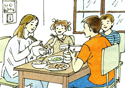 Bức tranh vẽ bữa cơm gia đình, cơm của má là một tác phẩm nghệ thuật đầy tình cảm. Với hình ảnh cơm được đặt trên bàn ăn và bản vẽ chi tiết tạo nên một mảng màu sắc tràn đầy ấm áp, đây là một bức tranh rất đáng để bạn thưởng thức.