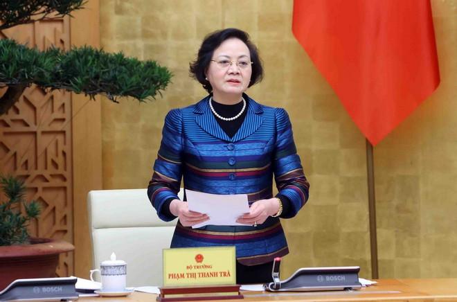 Bộ trưởng Bộ Nội vụ Phạm Thị Thanh Trà phát biểu. (Ảnh: Phạm Kiên/TTXVN) bo-noi-vu.jpg