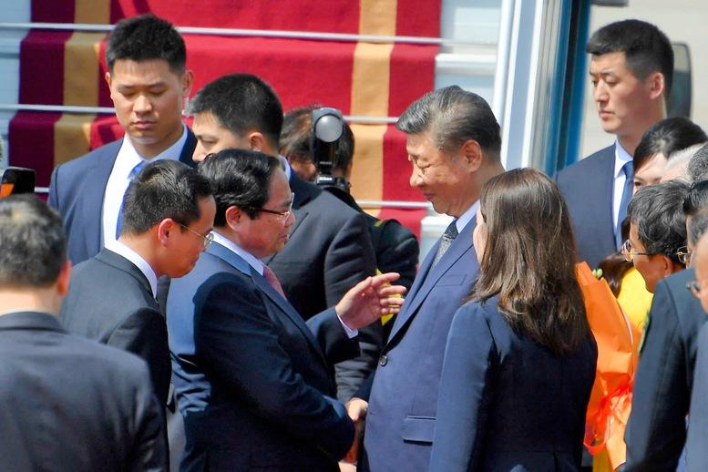 Thủ tướng Phạm Minh Chính ra sân bay tiễn Tổng Bí thư, Chủ tịch nước Trung Quốc Tập Cận Bình- Ảnh 2. Thủ tướng Phạm Minh Chính ra sân bay tiễn Tổng Bí thư, Chủ tịch nước Trung Quốc Tập Cận Bình- Ảnh 2.
