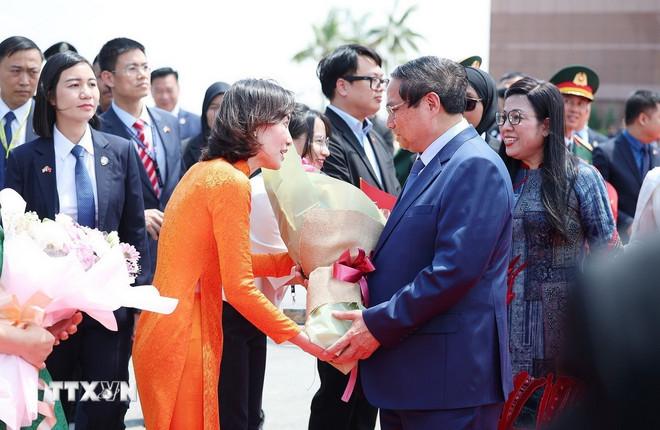 Lễ tiễn Thủ tướng Phạm Minh Chính và Phu tại Kuala Lumpur (Malaysia), chiều 28/5/2025. (Ảnh: Dương Giang/TTXVN) ttxvn-thu-tuong-pham-minh-chinh-kuala-lumpur.jpg