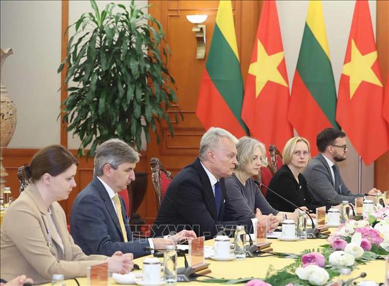 Tổng Bí thư Tô Lâm tiếp Tổng thống Lithuania- Ảnh 4. Tổng Bí thư Tô Lâm tiếp Tổng thống Lithuania- Ảnh 4.