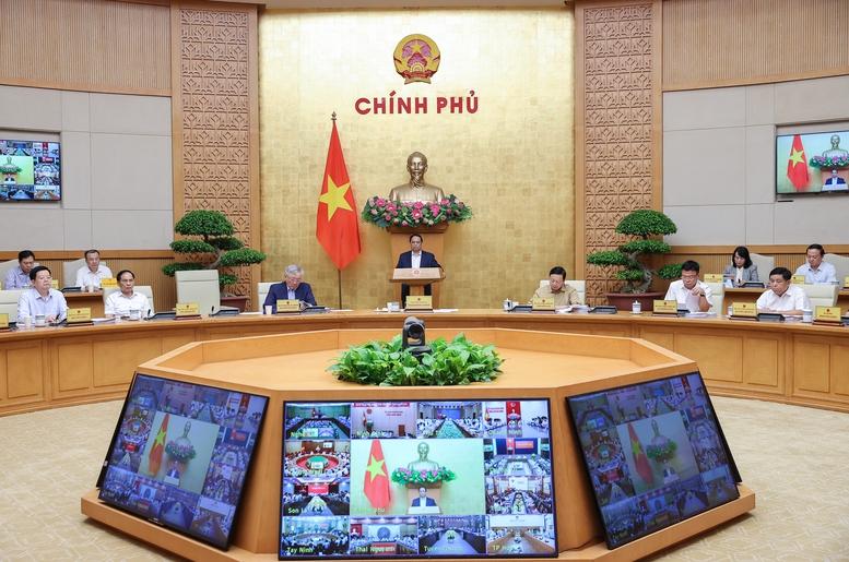 Thủ tướng chủ trì Hội nghị trực tuyến Chính phủ với 34 tỉnh thành và hơn 3.300 xã, phường, đặc khu- Ảnh 2.
