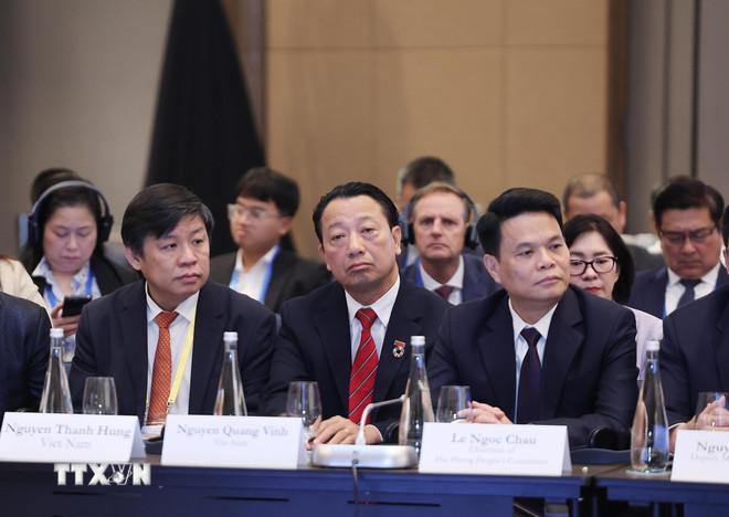 Các đại biểu dự Phiên khai mạc Kỳ họp lần thứ 3 Hội đồng Tư vấn Kinh doanh APEC (ABAC III). (Ảnh: Lâm Khánh/TTXVN) ttxvn-chu-tich-nuoc-luong-cuong-du-khai-mac-ky-hop-lan-thu-3-hoi-dong-tu-van-kinh-doanh-apec-8151577-2.jpg