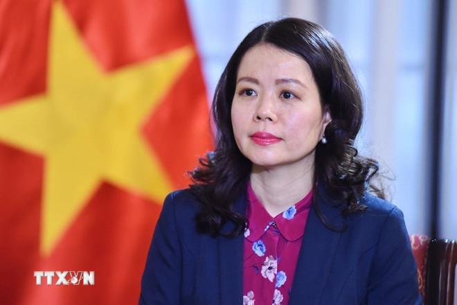 Thứ trưởng Ngoại giao Nguyễn Minh Hằng. (Ảnh: TTXVN) ttxvn-thu-truong-ngoai-giao-nguyen-minh-hang-030.jpg