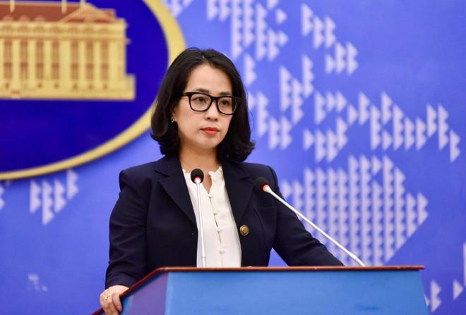 Người Phát ngôn Bộ Ngoại giao Phạm Thu Hằng. (Ảnh: BNG) nguoi-phat-ngon-317.jpg