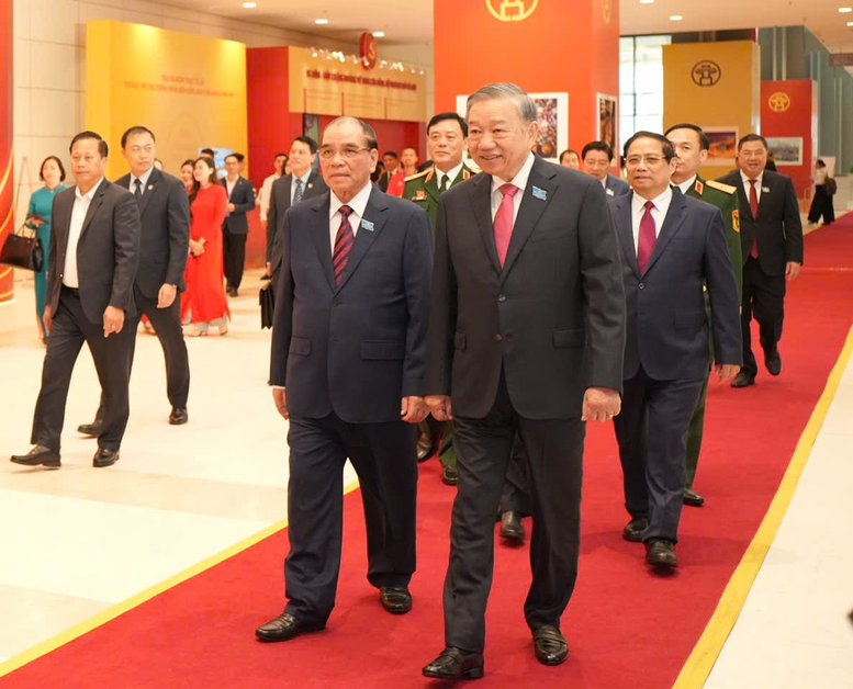 Tổng Bí thư Tô Lâm dự Đại hội Đại biểu Đảng bộ TP. Hà Nội lần thứ XVIII- Ảnh 2. Tổng Bí thư Tô Lâm dự Đại hội Đại biểu Đảng bộ TP. Hà Nội lần thứ XVIII- Ảnh 2.