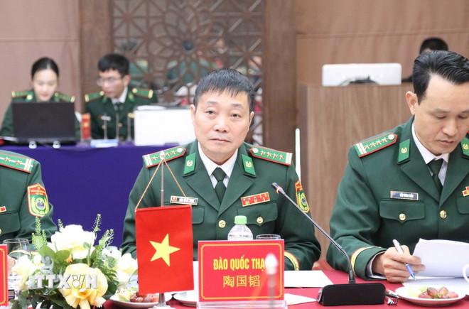 Đại tá Đào Quốc Thạo, Chỉ huy trưởng Ban Chỉ huy Bộ đội biên phòng tỉnh Lạng Sơn, Trưởng đoàn phía Việt Nam tại buổi hội đàm. (Ảnh: Quang Duy/TTXVN) ttxvn-dao-quoc-thao.jpg