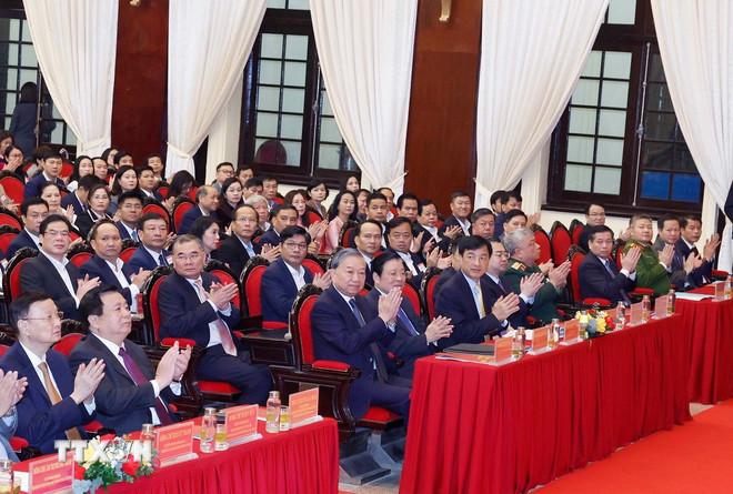 Tổng Bí thư Tô Lâm và các đại biểu tham dự hội nghị. (Ảnh: Thống Nhất/TTXVN) ttxvn-3012-tong-bi-thu-hoc-vien-chinh-tri-quoc-gia-ho-chi-minh-5.jpg