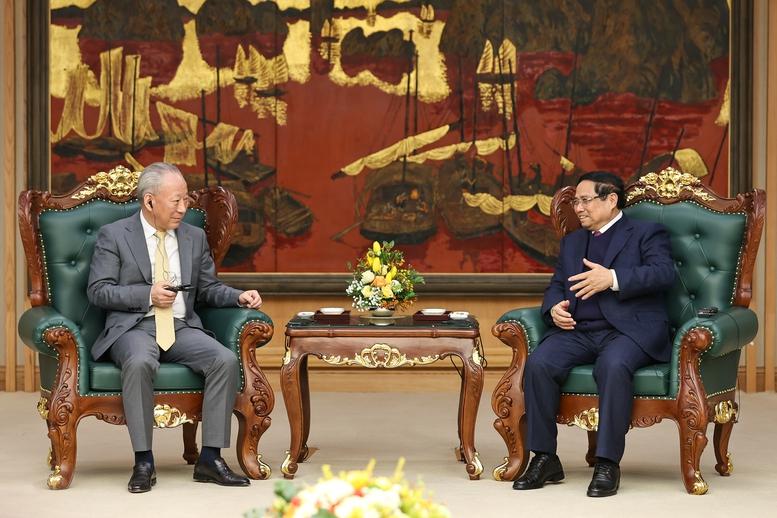 Thủ tướng tiếp lãnh đạo tập đoàn xây dựng hạ tầng hàng đầu Trung Quốc- Ảnh 2. Thủ tướng tiếp lãnh đạo tập đoàn xây dựng hạ tầng hàng đầu Trung Quốc- Ảnh 2.