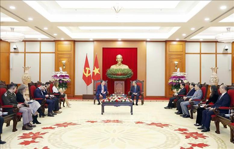 Tổng Bí thư Tô Lâm tiếp Đại sứ Hoa Kỳ tại Việt Nam chào từ biệt- Ảnh 3. Tổng Bí thư Tô Lâm tiếp Đại sứ Hoa Kỳ tại Việt Nam chào từ biệt- Ảnh 3.