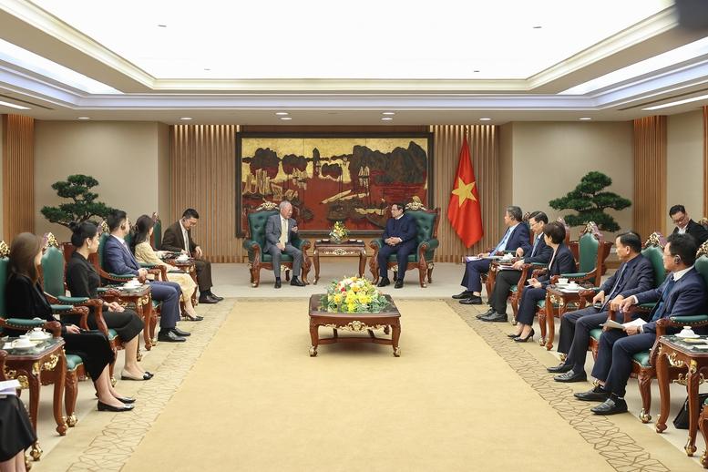 Thủ tướng tiếp lãnh đạo tập đoàn xây dựng hạ tầng hàng đầu Trung Quốc- Ảnh 3. Thủ tướng tiếp lãnh đạo tập đoàn xây dựng hạ tầng hàng đầu Trung Quốc- Ảnh 3.