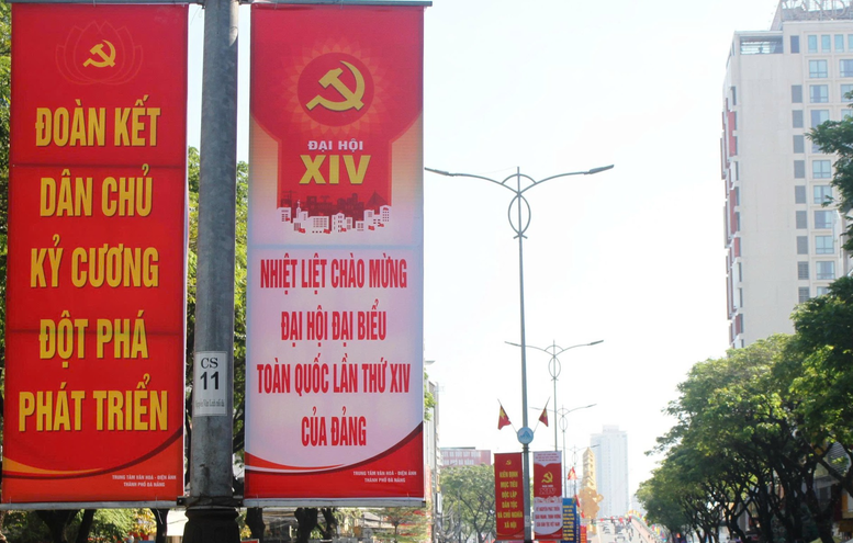 Rực rỡ cờ, hoa chào mừng Đại hội XIV của Đảng- Ảnh 24.