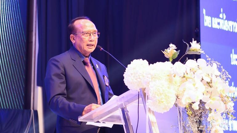 Nguyên Chủ tịch Tổng hội Nguyễn Ngọc Thìn khẳng định, kiều bào tại Thái Lan luôn hướng về quê hương. (Ảnh: XUÂN SƠN) ndo_br_anh-6.jpg