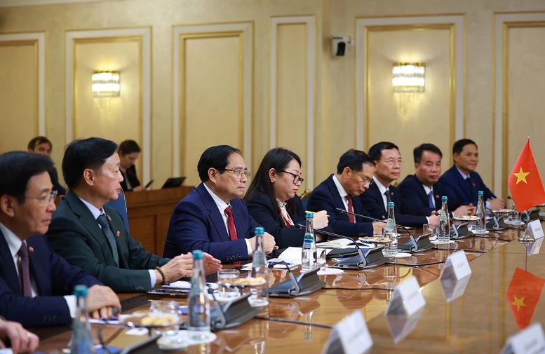 Thủ tướng Chính phủ Phạm Minh Chính gặp Chủ tịch Hội đồng Liên bang Nga- Ảnh 6.