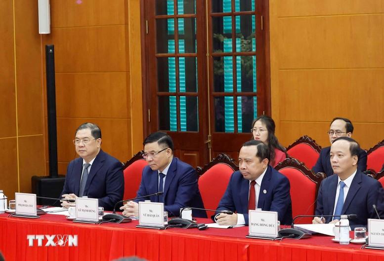 Tổng Bí thư Tô Lâm tiếp lãnh đạo một số tập đoàn quốc tế- Ảnh 4. Tổng Bí thư Tô Lâm tiếp lãnh đạo một số tập đoàn quốc tế- Ảnh 4.