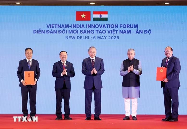 Việt Nam, Ấn Độ thúc đẩy hợp tác phát triển nguồn nhân lực, KHCN, đổi mới sáng tạo và chuyển đổi số- Ảnh 2.