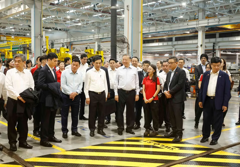 Tổng Bí thư, Chủ tịch nước Tô Lâm thăm các cơ sở công nghệ tại Singapore- Ảnh 4.