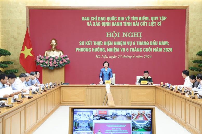 1.255 hài cốt liệt sĩ được tìm kiếm, quy tập trong hành trình tri ân- Ảnh 1.