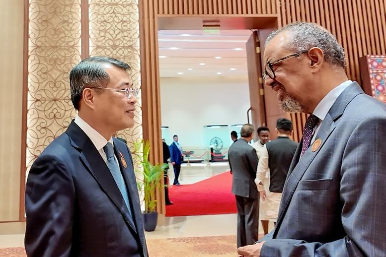 Thủ tướng Lê Minh Hưng gặp lãnh đạo các nước, tổ chức quốc tế- Ảnh 4.