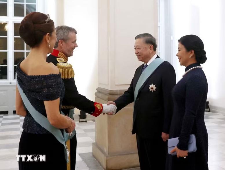 Tổng Bí thư, Chủ tịch nước Tô Lâm: Quan hệ Việt Nam và Đan Mạch tiếp tục phát triển mạnh mẽ, thực chất hơn- Ảnh 1.